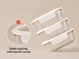 LOCKNLOCK The Cube Glass 6pce set