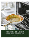 GreenPan Padova ceramic non-stick frypan set 26 and 30cm cream white