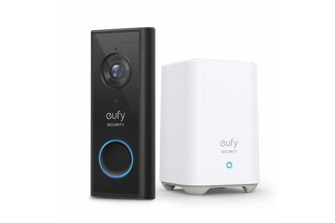 EUFY VIDEO DOORBELL  2K (BATTERY) PLUS HOME BASE 2