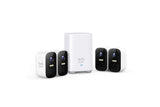 EUFY SECURITY CAM 2C PRO 2K SECURITY KIT 4PACK PLUS HOMEBASE 2 UNIT