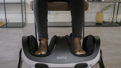 Renpho Foot Massager, Shiatsu Foot And Calf Massager Machine w/ Heat And Remote