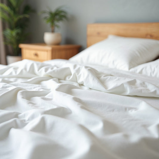 ROYAL COMFORT 2000TC BAMBOO COOLING SHEET SET 3 PIECE - WHITE - QUEEN