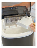 KITCHEN COUTURE COMPACT BENCHTOP ICE MAKER 1.2L - BLACK