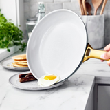 GREENPAN PADOVA CERAMIC 2PC OPEN FRYPAN SET 24/30CM SMOKEY BLUE