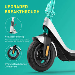REFURBISHED | NIU KQi2 Pro Electric Kick Scooter for Adults - White