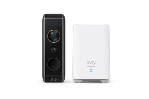 EUFY VIDEO DUAL CAM 2K DOORBELL (BATTERY) WITH HOMEBASE 2