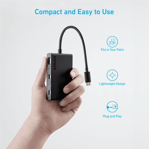 Anker 332 5-in-1 USB-C Hub With 4K HDMI