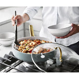 GREENPAN PADOVA CERAMIC COVERED SAUTÉ PAN 28CM/3.6L SMOKEY BLUE