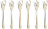 Amefa 24-Piece Cutlery Set With Bonus Cake Fork set - Champagne