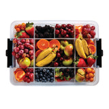 FARBERWARE SNACKLEBOX BAMBOO BOARD AND STORAGE BOX 30X40.5CM