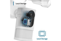 EUFY SECURITY FLOODLIGHT CAM E 2K WHITE