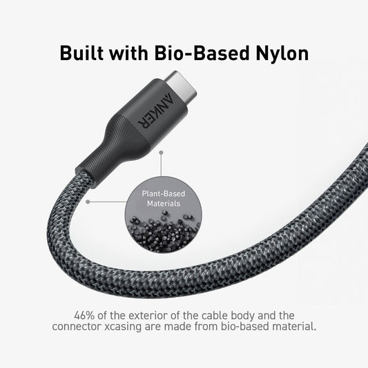 Anker 544 Bio-Nylon USB-C to USB-C 0.9m