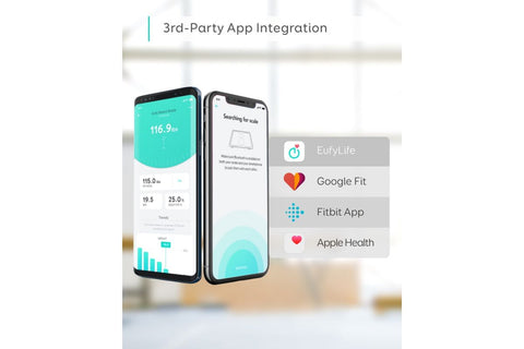 EUFY SMART FITNESS SCALE WHT 28CM X 28CM