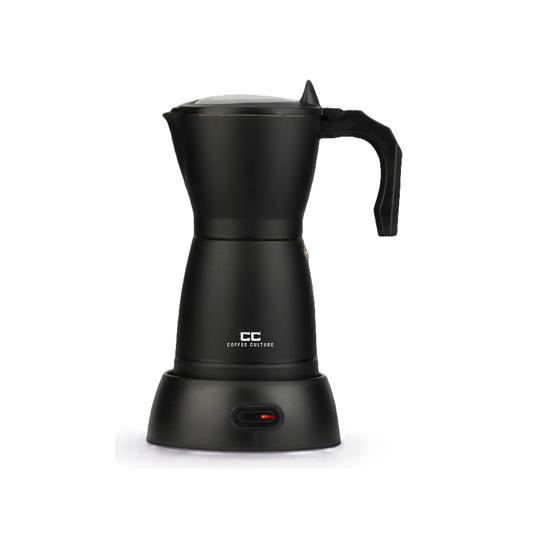 COFFEE CULTURE ELECTRONIC MOKA POT 3/6 CUP CAPACITY
