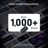 Anker GaNPrime 120W 3-Port Wall Charger with USB-C to USB-C Cable