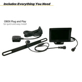 SCOSCHE PLUG AND PLAY BACKUP CAMERA/MONITOR