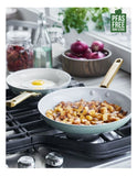 GREENPAN PADOVA CERAMIC FRYPAN SMOKEY BLUE