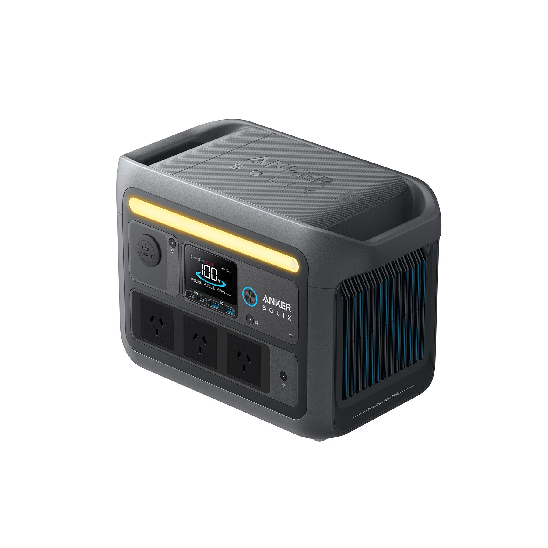 ANKER SOLIX C800 PORTABLE POWER STATION 768Wh 1200W Good Buyz