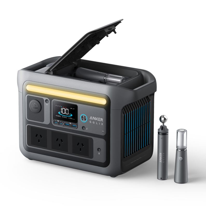 ANKER SOLIX C800 PLUS PORTABLE POWER STATION - 768Wh  |  1200W