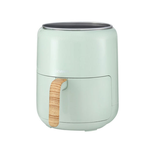 Devanti 5L Air Fryer Touch Control 1700W Green
