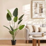 Artiss 150cm Artificial Bird of Paradise Plant Lifelike Textured Leaves Wipe-Clean Indoor Home Decor
