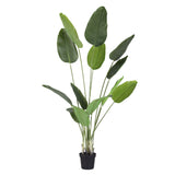 Artiss 180cm Artificial Bird of Paradise Plant Lifelike Textured Leaves Wipe-Clean Indoor Home Decor