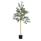Artiss 180cm Artificial Eucalyptus Tree with Realistic Textured Leaves for Indoor Home Office Decor