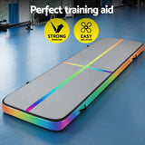 Everfit 4M Air Track Gymnastics Tumbling Exercise Cheerleading Mat Inflatable