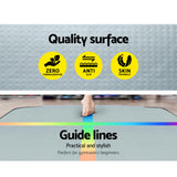 Everfit 5M Air Track Gymnastics Tumbling Exercise Mat W/ Pump Inflatable Colour