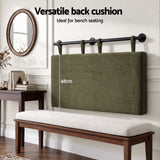 Artiss Wall Mounted Headboard King Single Corduroy Upholstered Hanging Bed Head