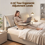 Artiss Queen Bed Frame Gas Lift Storage 3 Drawers Adjustable Headboard Platform Base