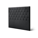 Artiss Bed Head Headboard Double Size Fabric - CAPPI Charcoal