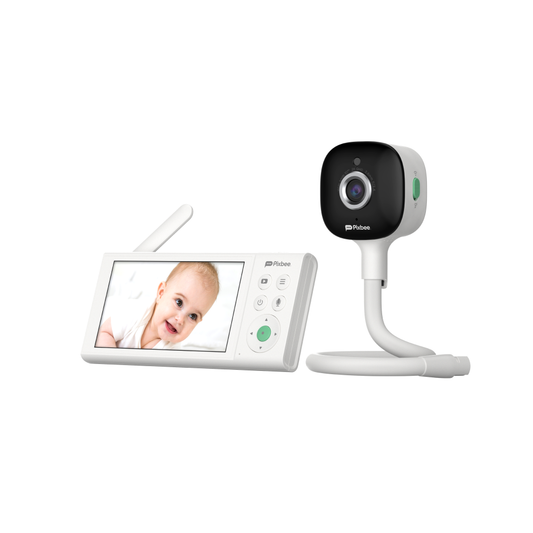 Pixbee Smart AI UHD Baby Camera with 5" Parent Monitor