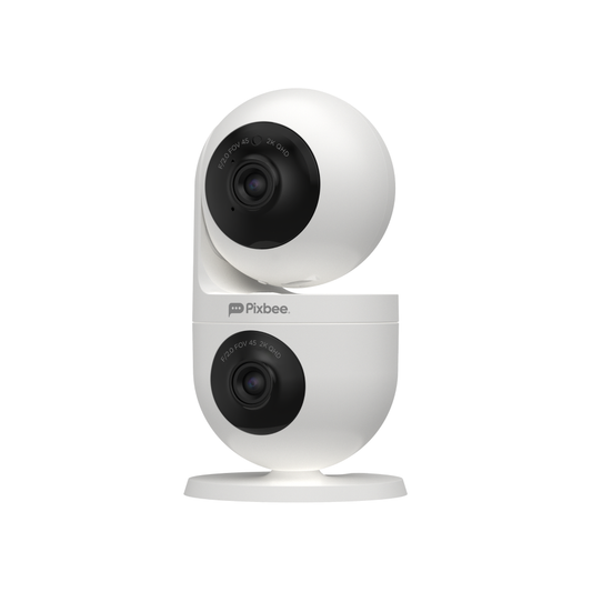 Pixbee Smart AI Dual UHD Baby Camera with Pan & Tilt
