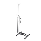 Weisshorn 4-in-1 Bike Parking Stand Vertical Floor Storage Rack for 24"-27.5" Bicycles, Adjustable Height Repair Maintenance Stand, Stable Indoor Garage Space Saver with Non-slip Rubber Feet