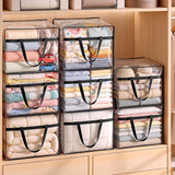 Artiss Blanket Storage Bags 8Pcs 40L PVC Box Clothes Doona Moving Organiser