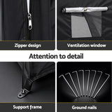 Giantz Bike Storage Tent Outdoor Waterproof UV Resistant Shelter w/ Ventilation