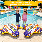 Bestway Spaceship Ride-On Pool Float Toy Floaties for Kids 45kg Capacity
