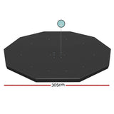 Bestway Pool Cover Fits 3.05m Round Above Ground Swimming Pool PVC Blanket