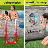 Bestway Swimming Pool 549x274x122cm Steel Frame Above Ground Pools Filter Pump Ladder 13430L