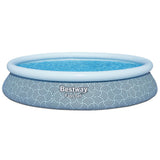Bestway 457cm Swimming Pool Inflatable Above Ground Round Pools w/ Filter Pump