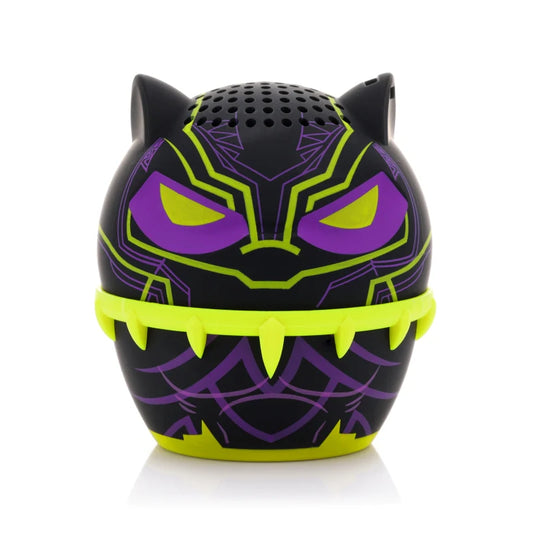 BITTY BOOMERS MARVEL BLACK PANTHER BLACK LIGHT SERIES BLUETOOTH SPEAKER