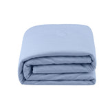 Giselle Cooling Blanket 130cm x 170cm Double Sided Summer Throw Lightweight Blue