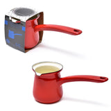 Coffee Culture Turkish Coffee Pot 300ml Enamel Red