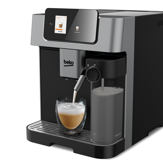 BEKO CaffeExperto Automatic Espresso Coffee Maker with Milk Frother