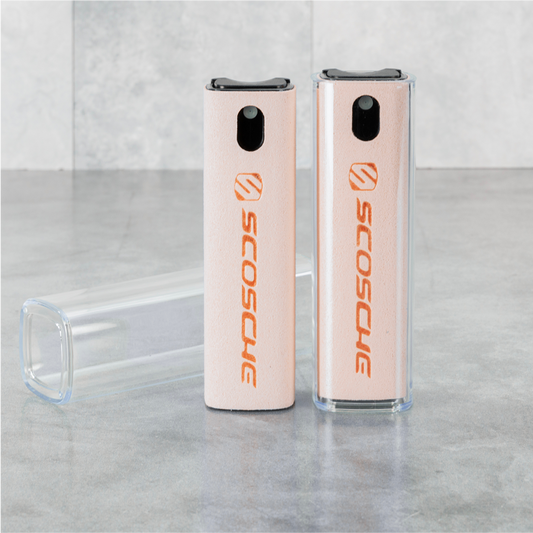 Scosche 2-in-1 Screen Cleaner 2-pack Pink