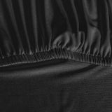Artiss Dining Chair Covers 6x Slipcovers Spandex Stretch Banquet Wedding Black