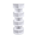 Artiss 7 Tier 360Â° Rotating Shoe Rack Storage Display Shelf White
