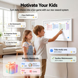 Artiss 15.6" Digital Calendar Planner Smart Photo Frame Family Chore Chart & Sync