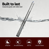 Giantz 2x Drawer Slides Full Extension Locking 227kg 1321-2642mm Length